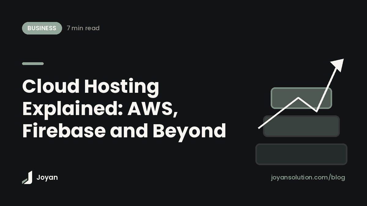 Cloud Hosting Explained: AWS, Firebase and Beyond