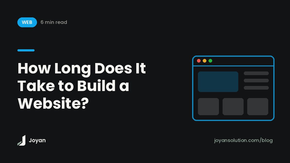 How Long Does It Take to Build a Website?