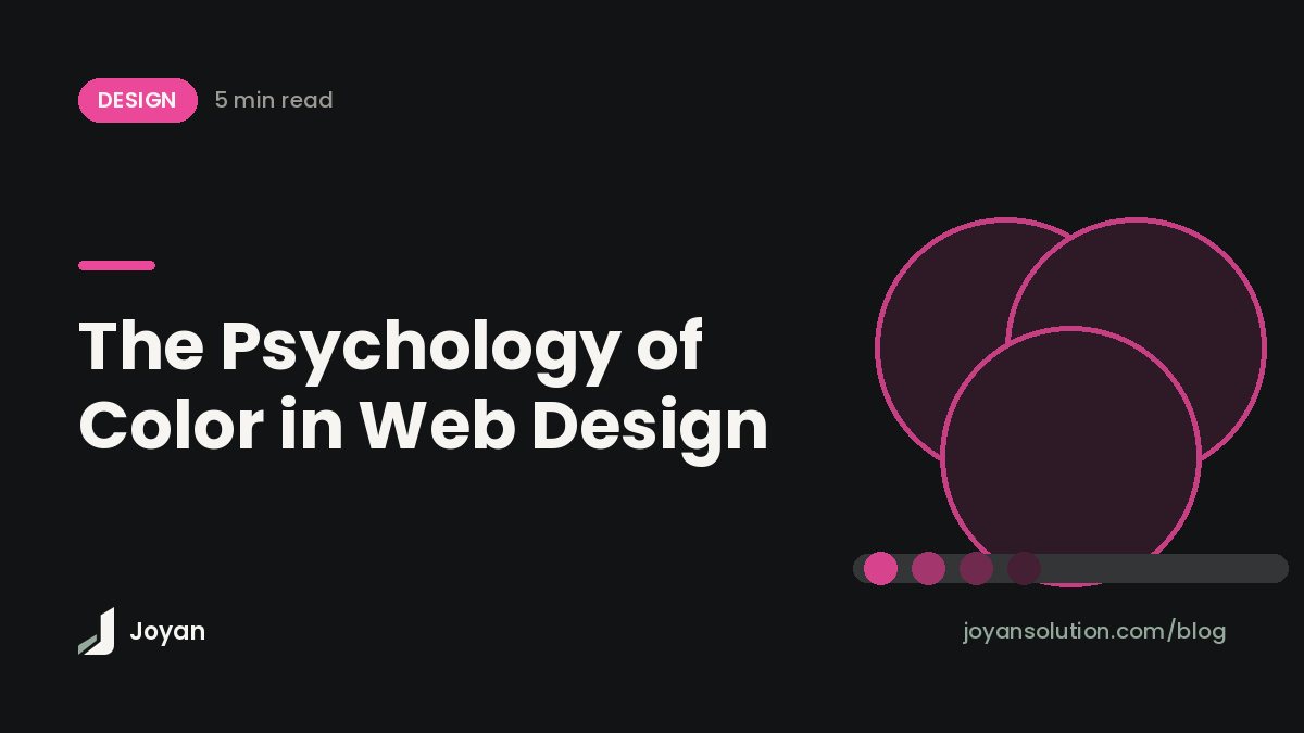 The Psychology of Color in Web Design