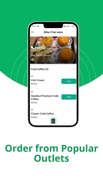 Food & Grocery Delivery screen