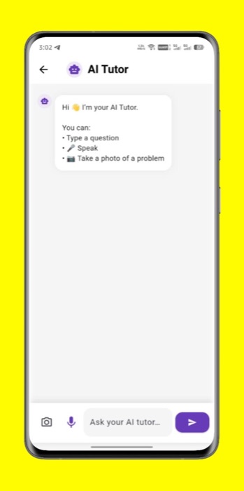 School ERP screen